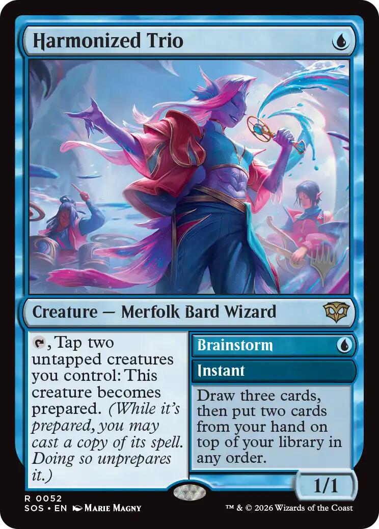 Harmonized Trio [Secrets of Strixhaven Promos] | Total Play