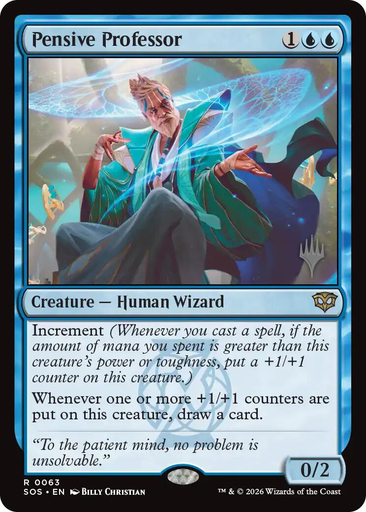 Pensive Professor [Secrets of Strixhaven Promos] | Total Play