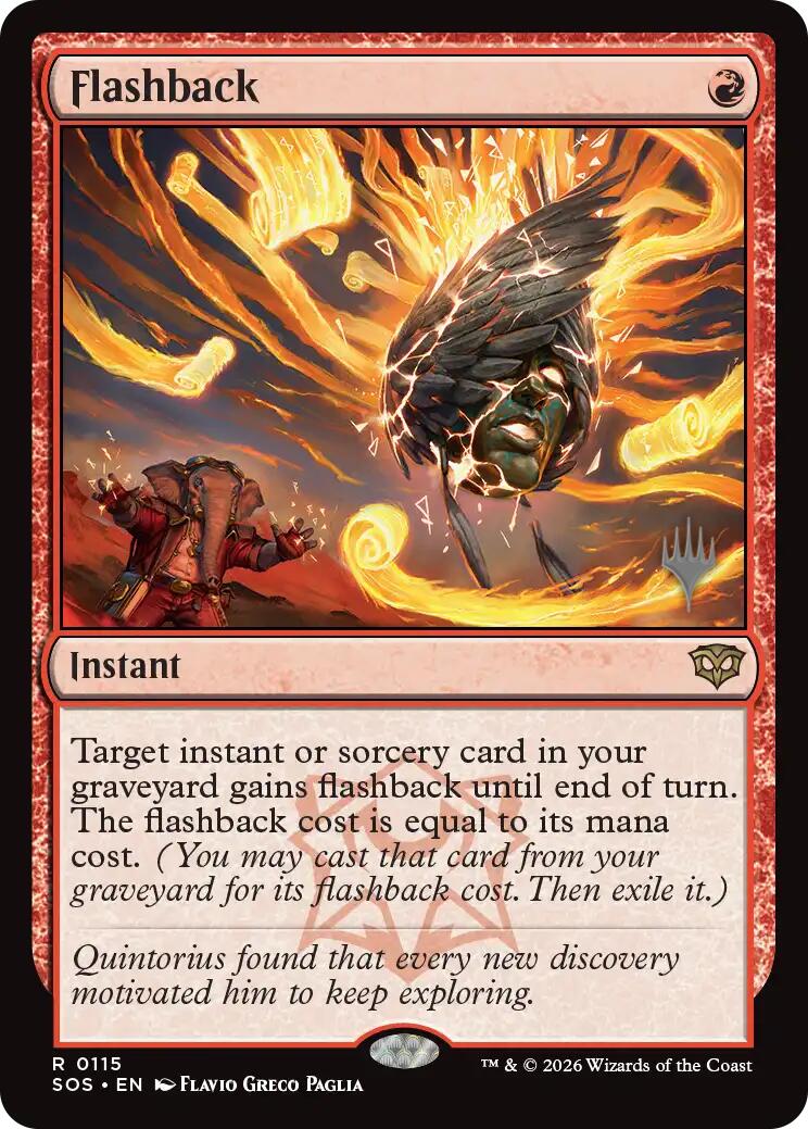 Flashback [Secrets of Strixhaven Promos] | Total Play
