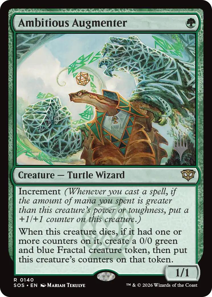 Ambitious Augmenter [Secrets of Strixhaven Promos] | Total Play