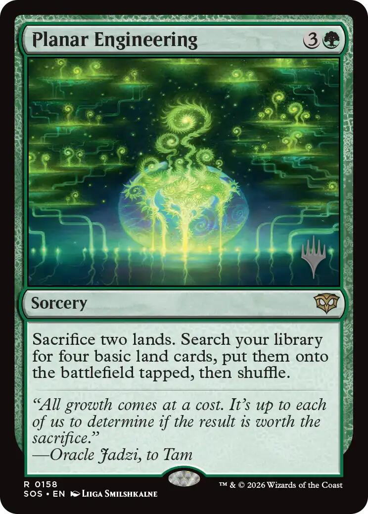 Planar Engineering [Secrets of Strixhaven Promos] | Total Play