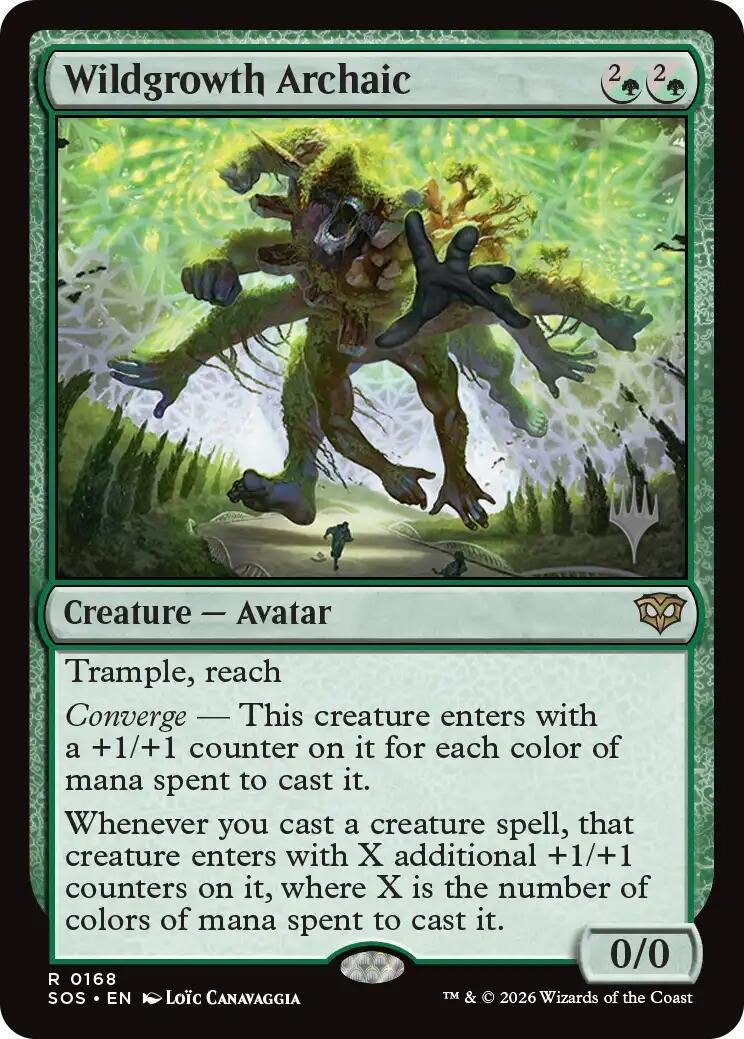 Wildgrowth Archaic [Secrets of Strixhaven Promos] | Total Play