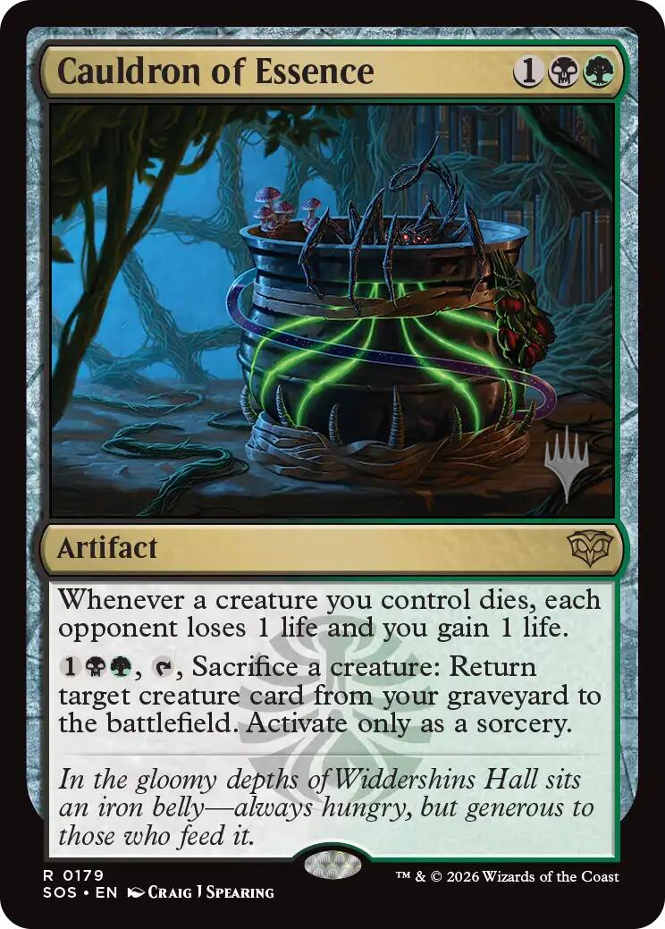 Cauldron of Essence [Secrets of Strixhaven Promos] | Total Play