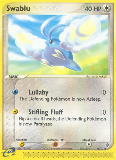 Swablu (75/97) [EX: Dragon] | Total Play