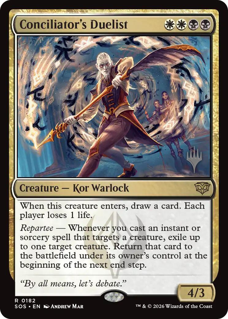 Conciliator's Duelist [Secrets of Strixhaven Promos] | Total Play