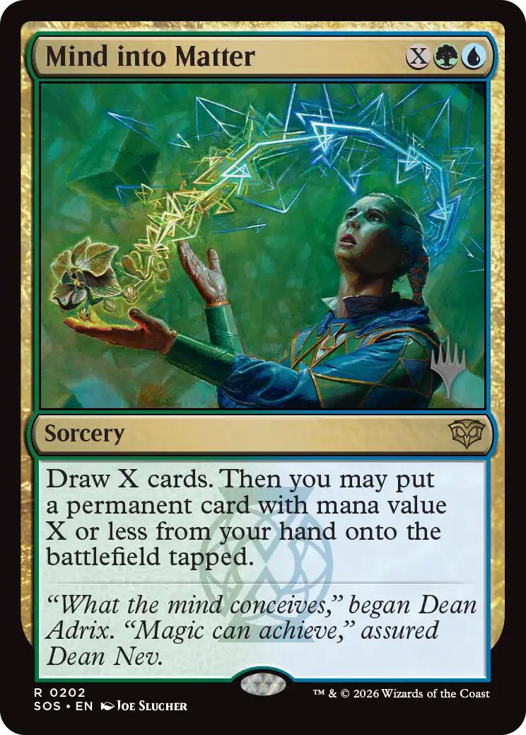 Mind into Matter [Secrets of Strixhaven Promos] | Total Play