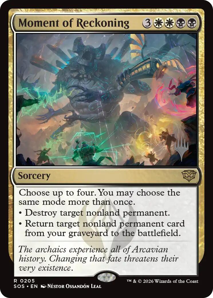 Moment of Reckoning [Secrets of Strixhaven Promos] | Total Play