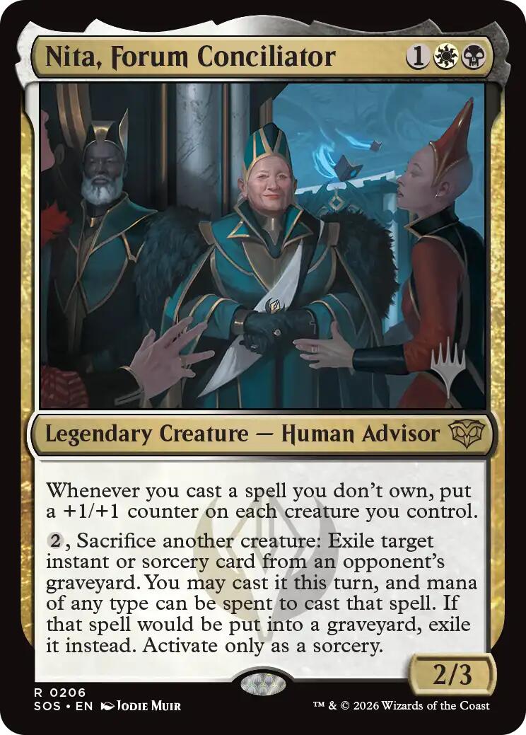 Nita, Forum Conciliator [Secrets of Strixhaven Promos] | Total Play