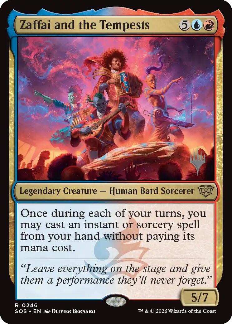 Zaffai and the Tempests [Secrets of Strixhaven Promos] | Total Play