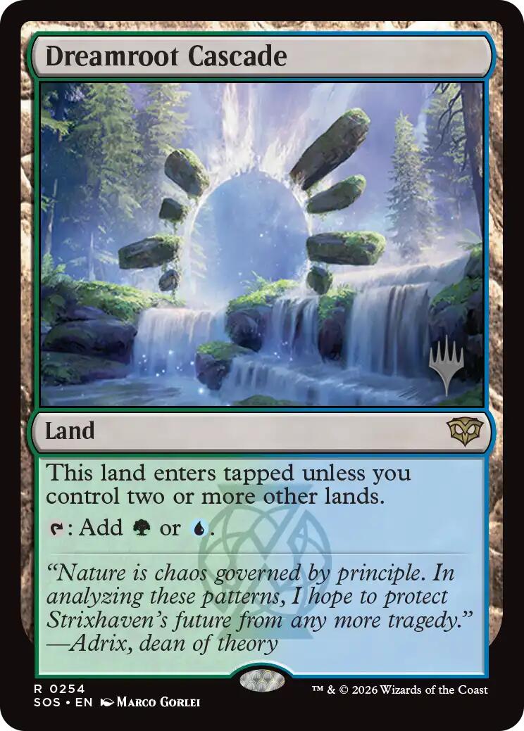 Dreamroot Cascade [Secrets of Strixhaven Promos] | Total Play
