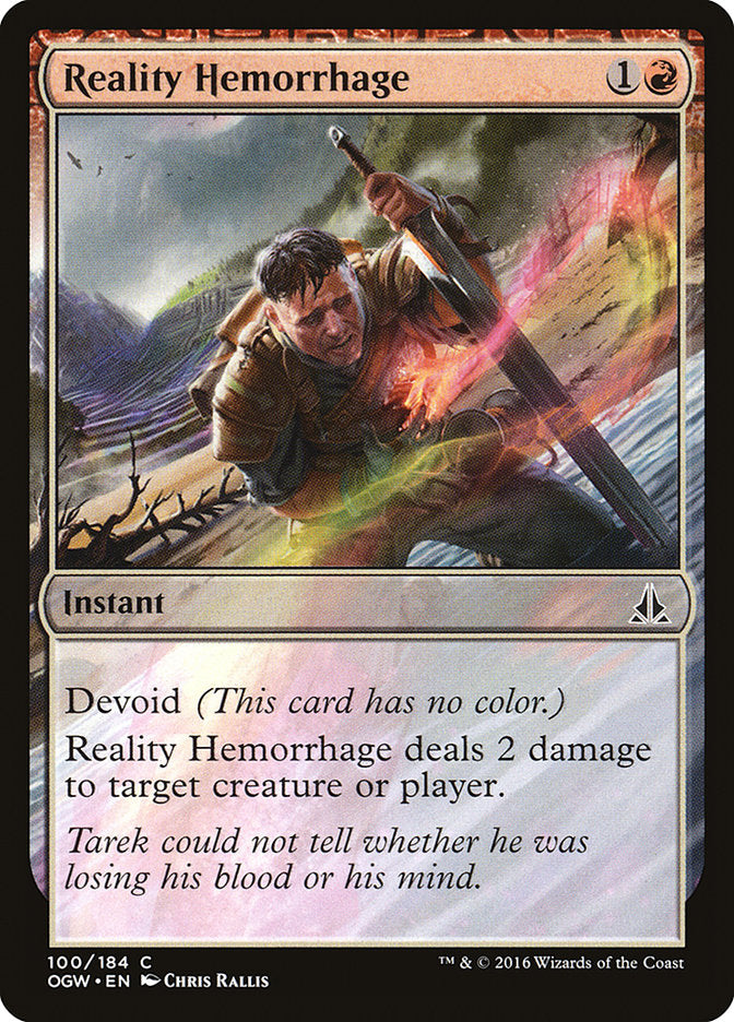 Reality Hemorrhage [Oath of the Gatewatch] | Total Play