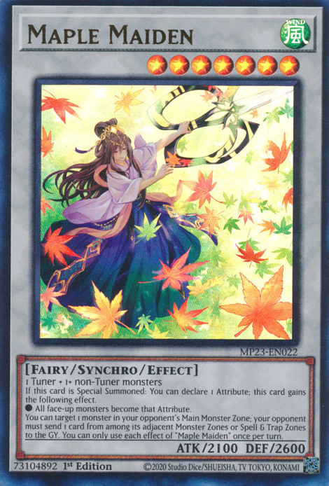 Maple Maiden [MP23-EN022] Ultra Rare | Total Play