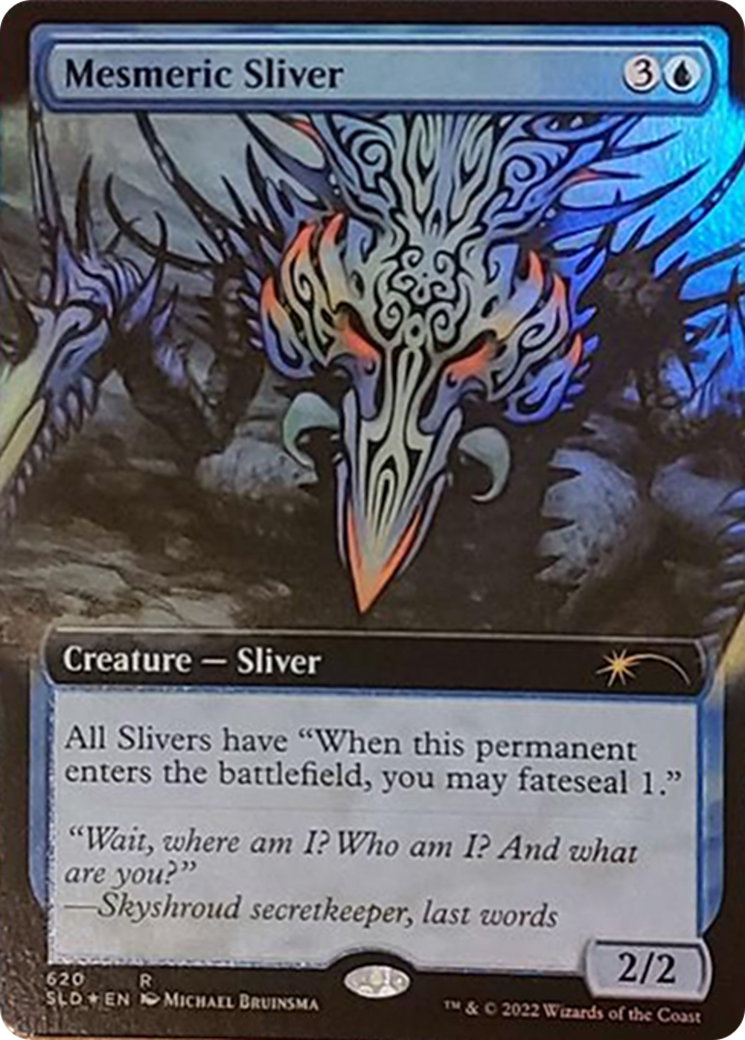 Mesmeric Sliver (Extended Art) [Secret Lair Drop Series] | Total Play