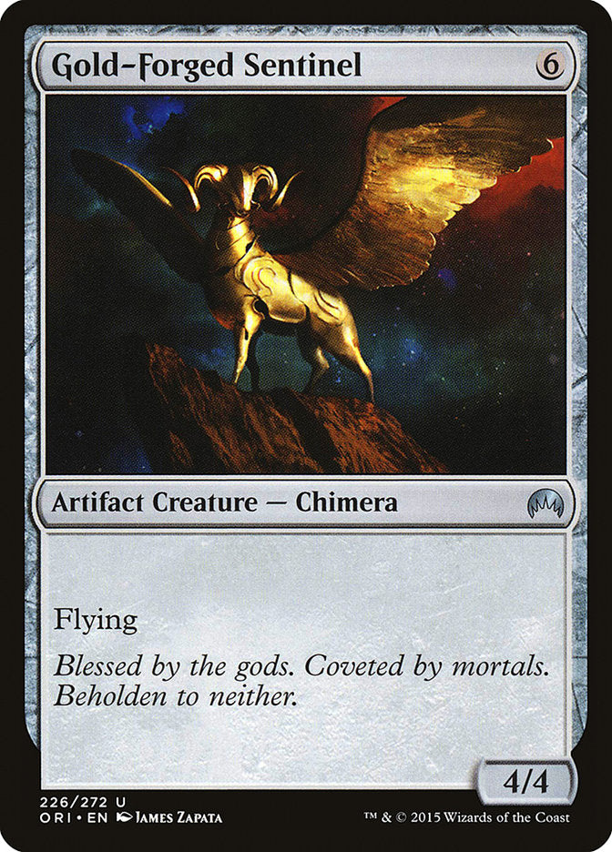 Gold-Forged Sentinel [Magic Origins] | Total Play