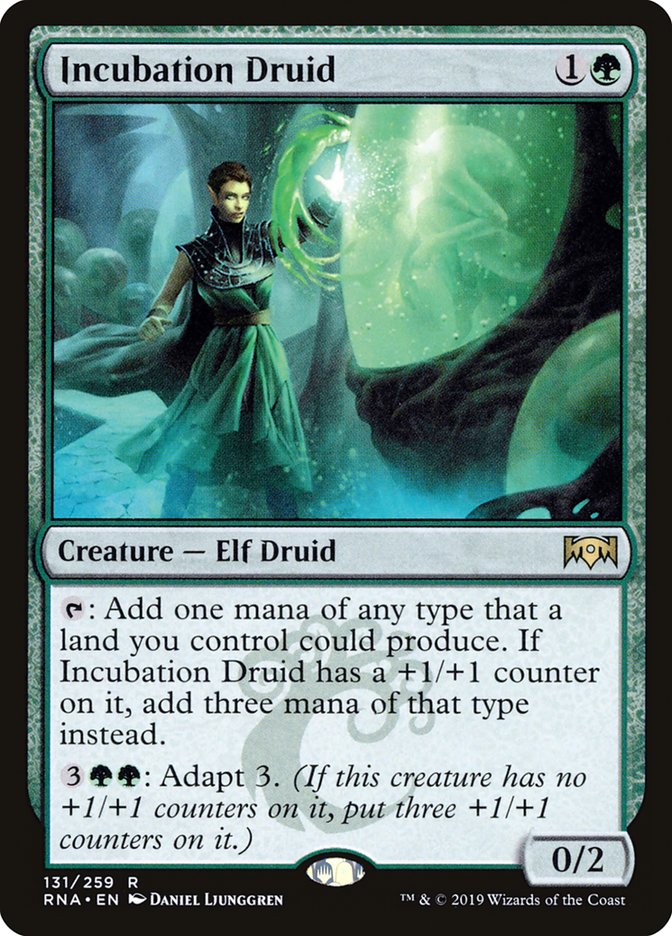 Incubation Druid [Ravnica Allegiance] | Total Play
