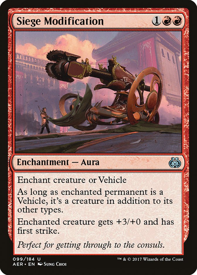 Siege Modification [Aether Revolt] | Total Play
