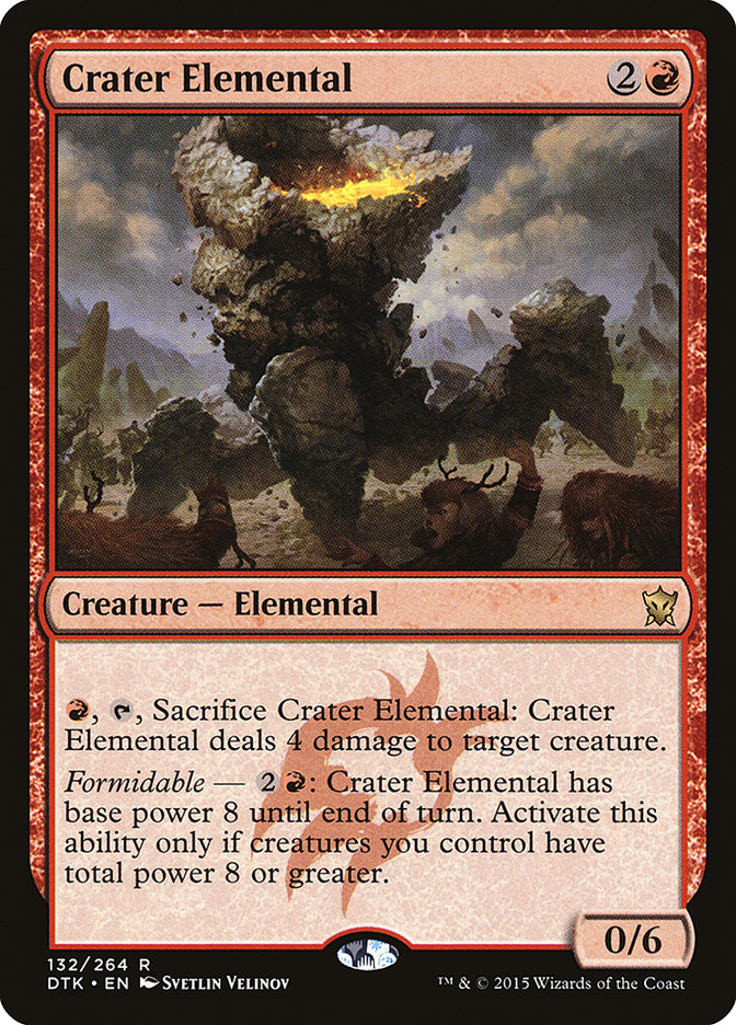 Crater Elemental [Dragons of Tarkir] | Total Play