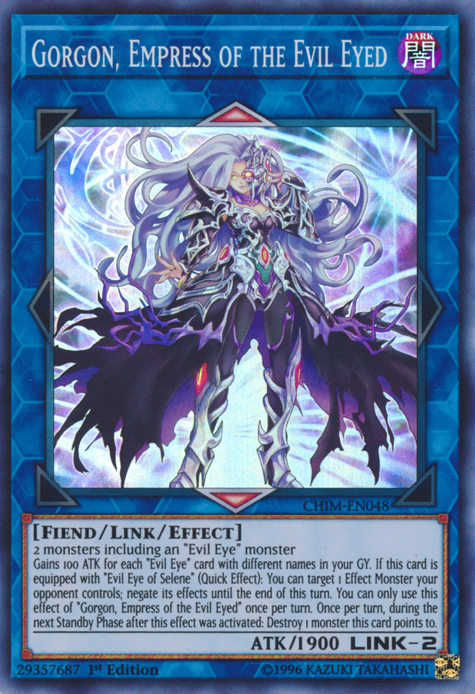 Gorgon, Empress of the Evil Eyed [CHIM-EN048] Super Rare | Total Play