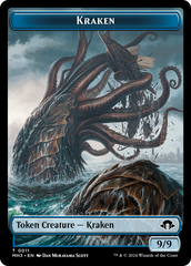Kraken // Energy Reserve Double-Sided Token [Modern Horizons 3 Tokens] | Total Play