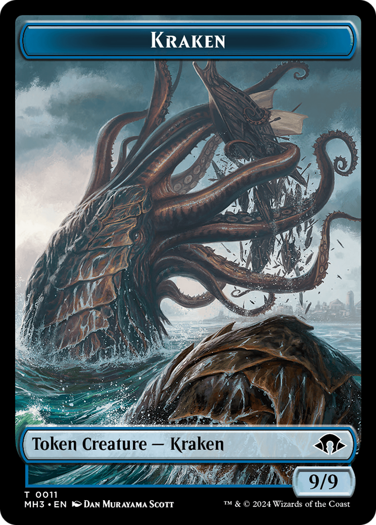 Kraken Token [Modern Horizons 3 Tokens] | Total Play