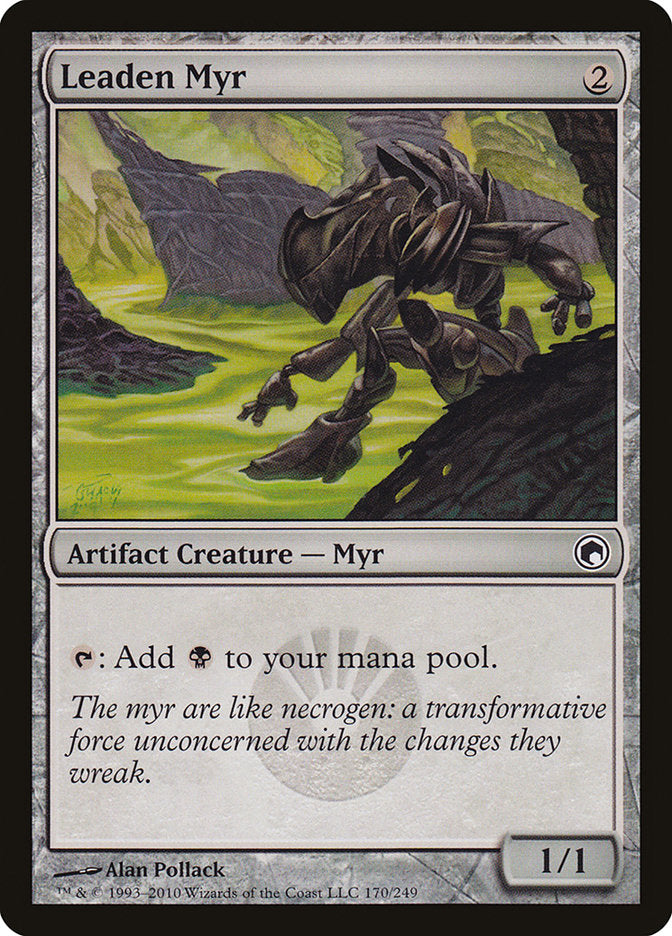 Leaden Myr [Scars of Mirrodin] | Total Play