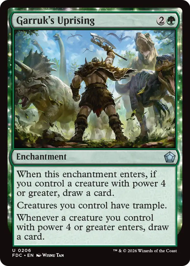 Garruk's Uprising [Foundations Commander] | Total Play