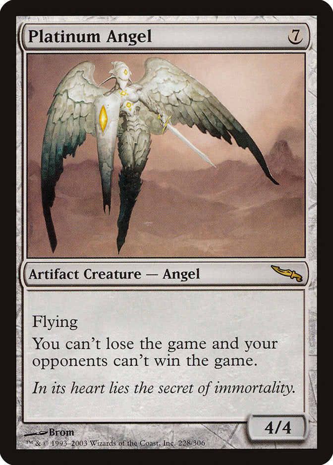 Platinum Angel [Mirrodin] | Total Play