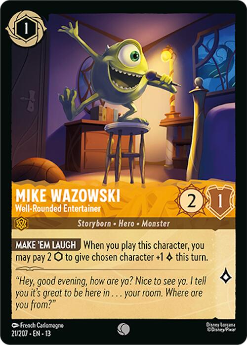Mike Wazowski - Well-Rounded Entertainer (21/207) [Attack of the Vine!] | Total Play