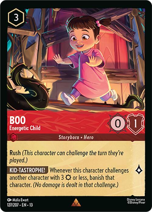 Boo - Energetic Child (127/207) [Attack of the Vine!] | Total Play