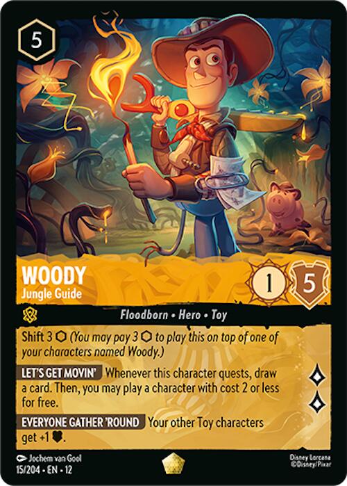 Woody - Jungle Guide (15/204) [Wilds Unknown] | Total Play