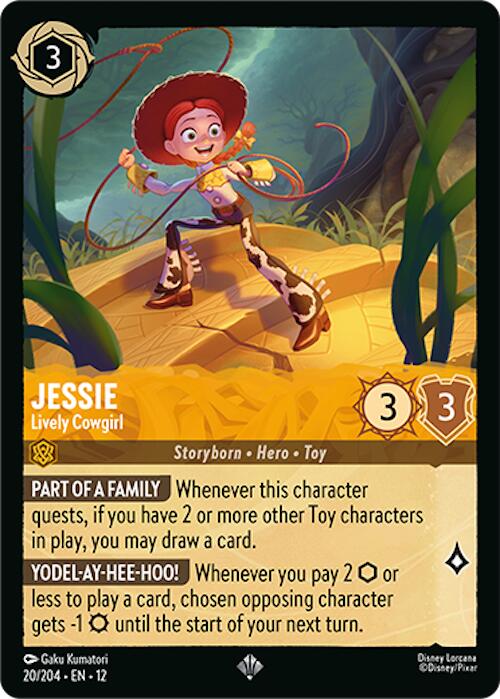 Jessie - Lively Cowgirl (20/204) [Wilds Unknown] | Total Play