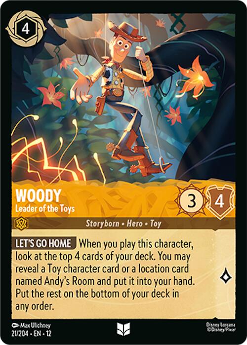 Woody - Leader of the Toys (21/204) [Wilds Unknown] | Total Play