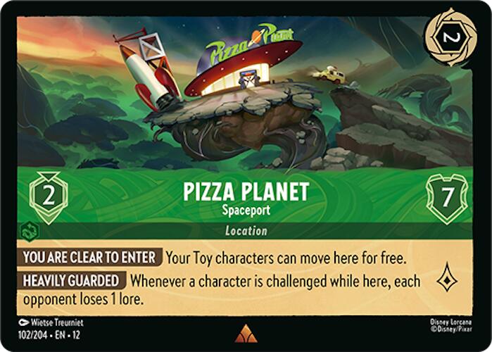 Pizza Planet - Spaceport (102/204) [Wilds Unknown] | Total Play