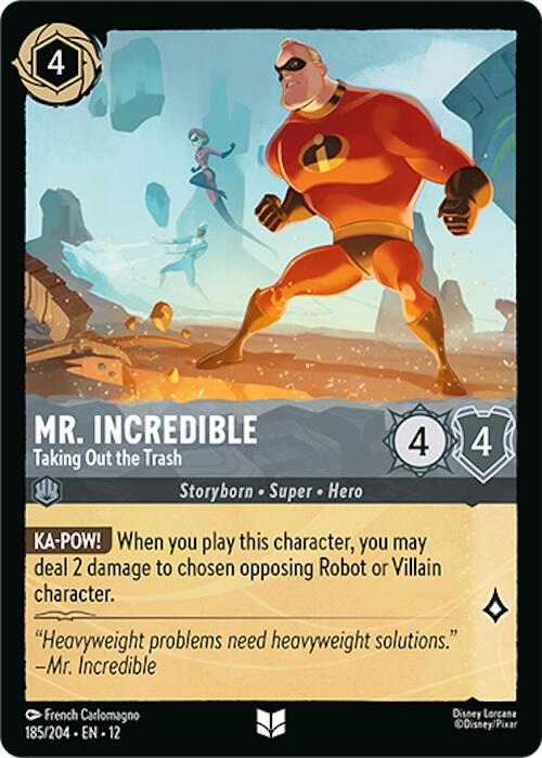 Mr. Incredible - Taking Out the Trash (185/204) [Wilds Unknown] | Total Play