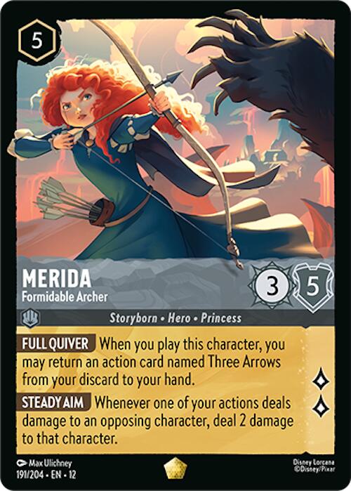 Merida - Formidable Archer (191/204) [Wilds Unknown] | Total Play