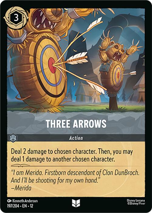 Three Arrows (197/204) [Wilds Unknown] | Total Play