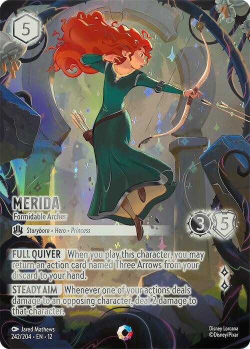 Merida - Formidable Archer (Iconic) (242/204) [Wilds Unknown] | Total Play