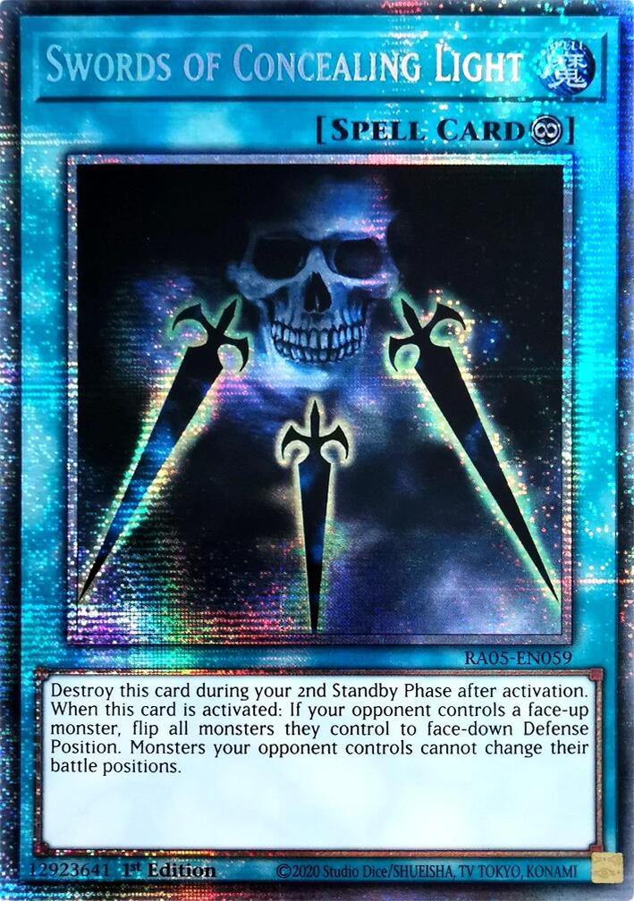 Swords of Concealing Light (Starlight Rare) [RA05-EN059] Starlight Rare | Total Play