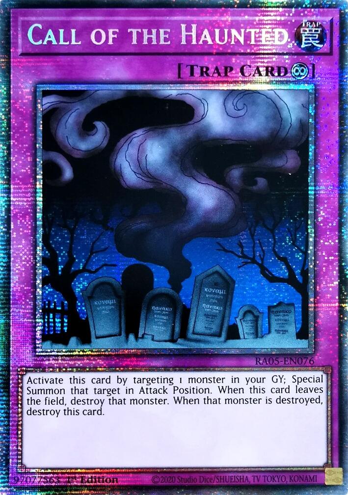 Call of the Haunted (Starlight Rare) [RA05-EN076] Starlight Rare | Total Play