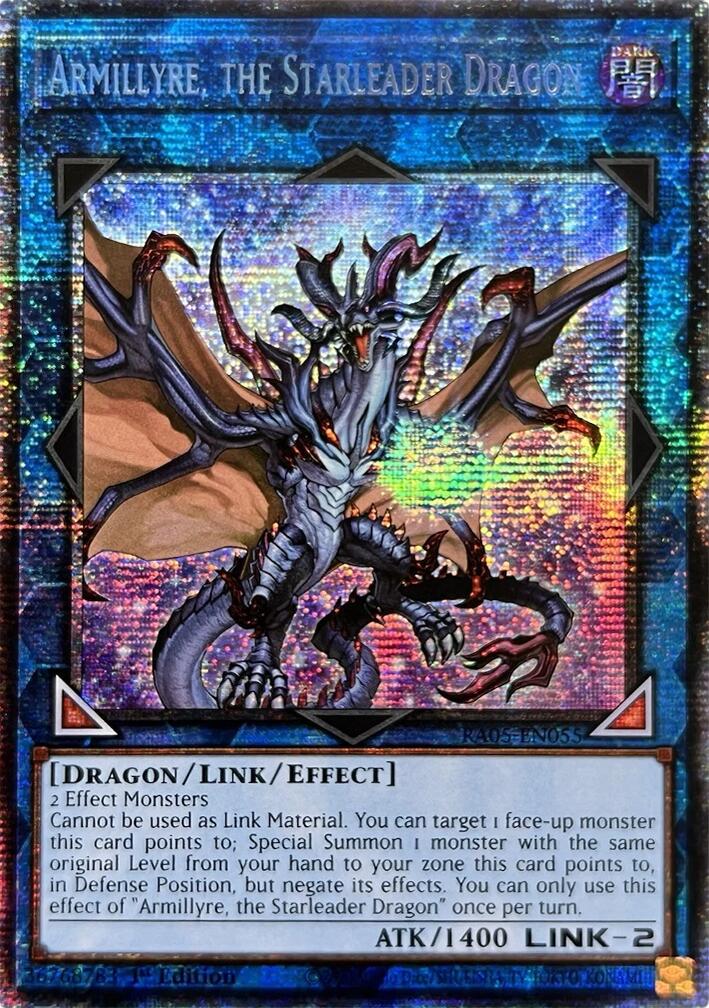 Armillyre, the Starleader Dragon (Starlight Rare) [RA05-EN055] Starlight Rare | Total Play