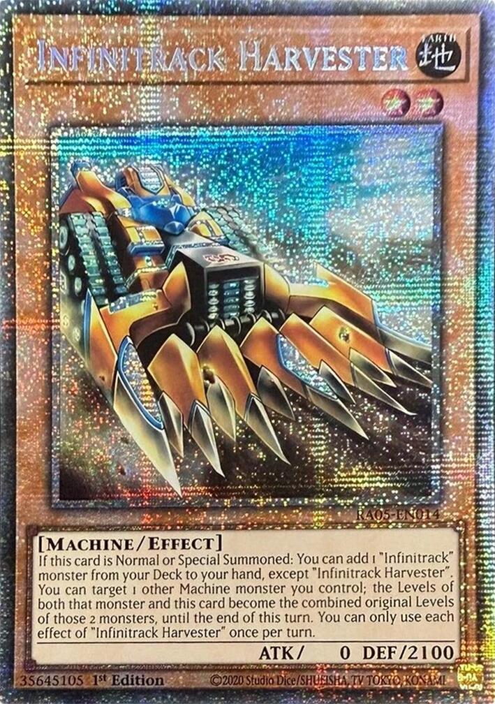 Infinitrack Harvester (Starlight Rare) [RA05-EN014] Starlight Rare | Total Play