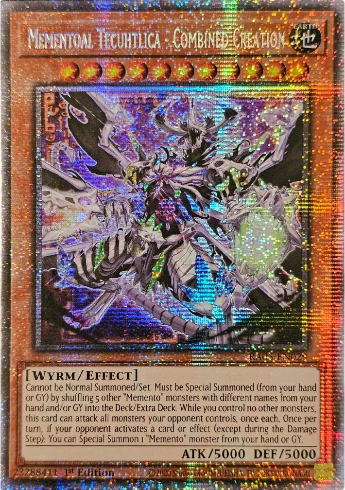 Mementoal Tecuhtlica - Combined Creation (Starlight Rare) [RA05-EN029] Starlight Rare | Total Play