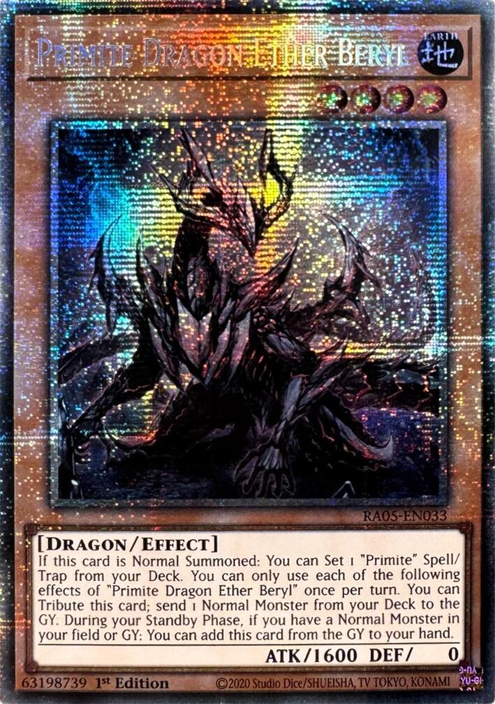Primite Dragon Ether Beryl (Starlight Rare) [RA05-EN033] Starlight Rare | Total Play