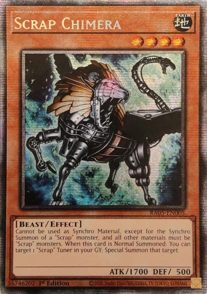 Scrap Chimera (Starlight Rare) [RA05-EN005] Starlight Rare | Total Play
