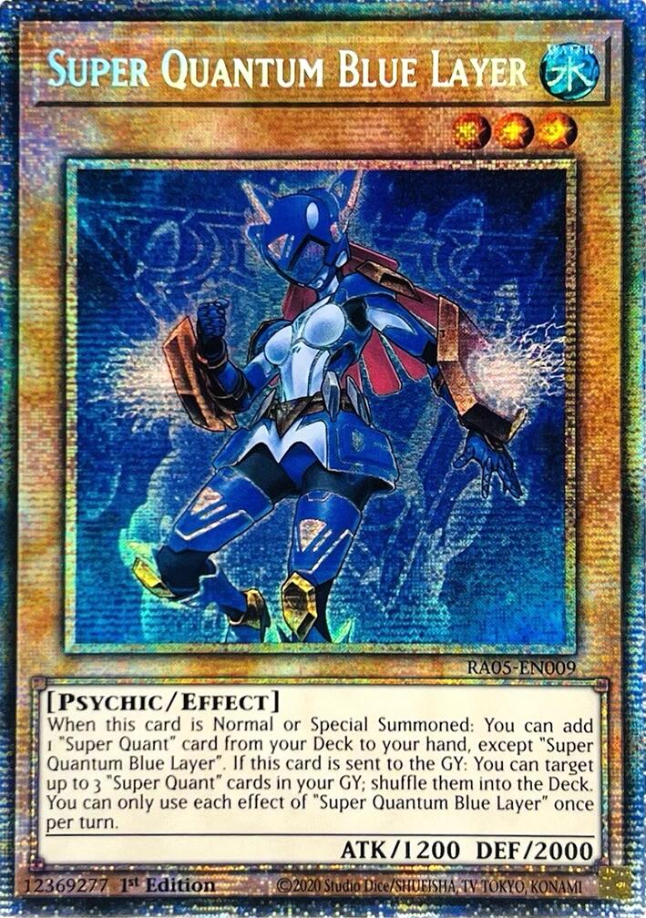 Super Quantum Blue Layer (Starlight Rare) [RA05-EN009] Starlight Rare | Total Play