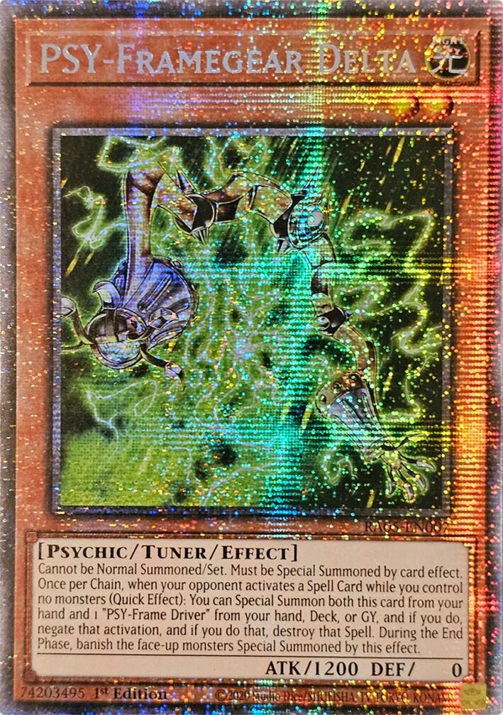 PSY-Framegear Delta (Starlight Rare) [RA05-EN007] Starlight Rare | Total Play
