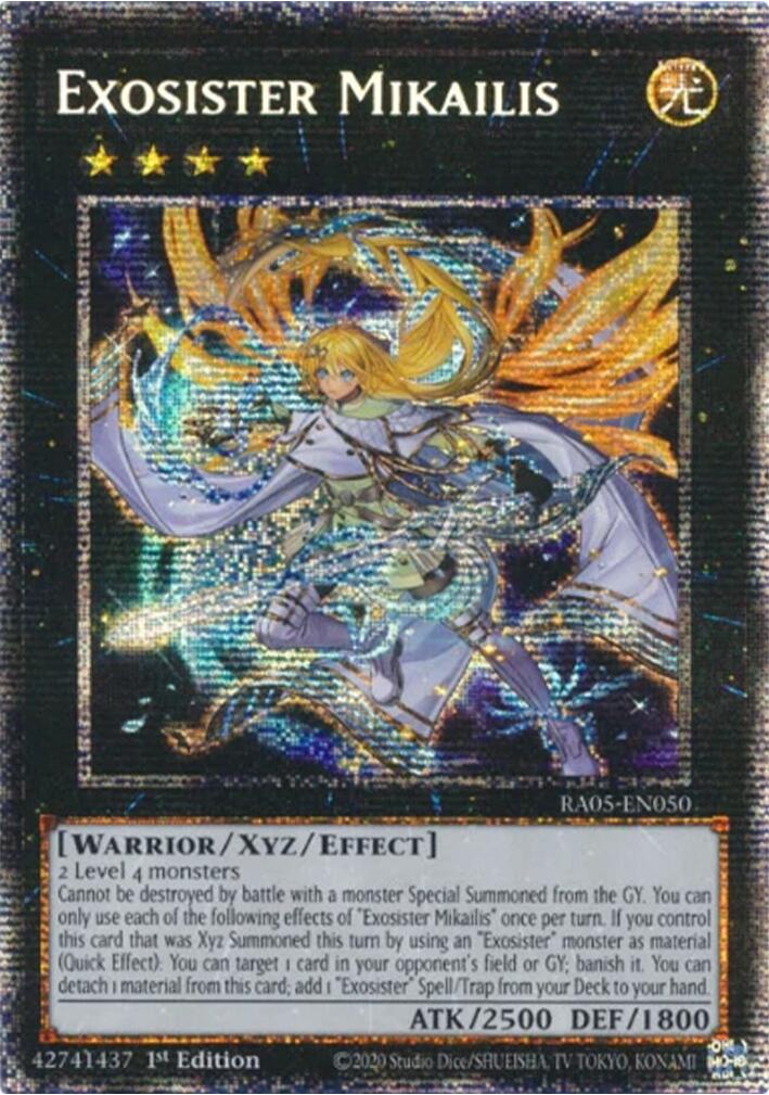 Exosister Mikailis (Starlight Rare) [RA05-EN050] Starlight Rare | Total Play