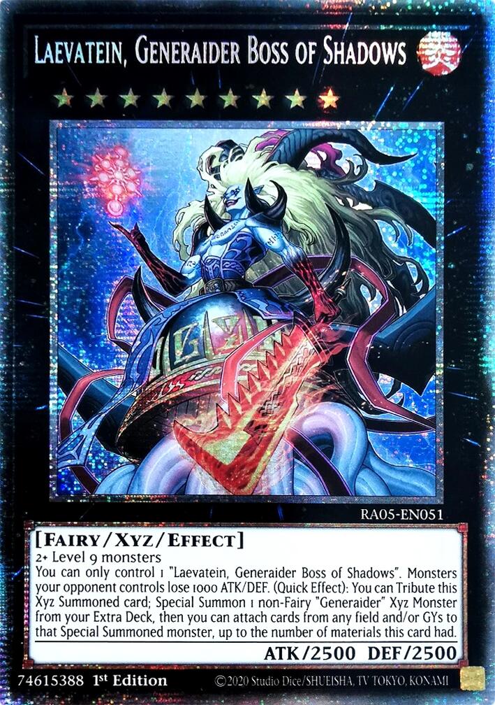 Laevatein, Generaider Boss of Shadows (Starlight Rare) [RA05-EN051] Starlight Rare | Total Play