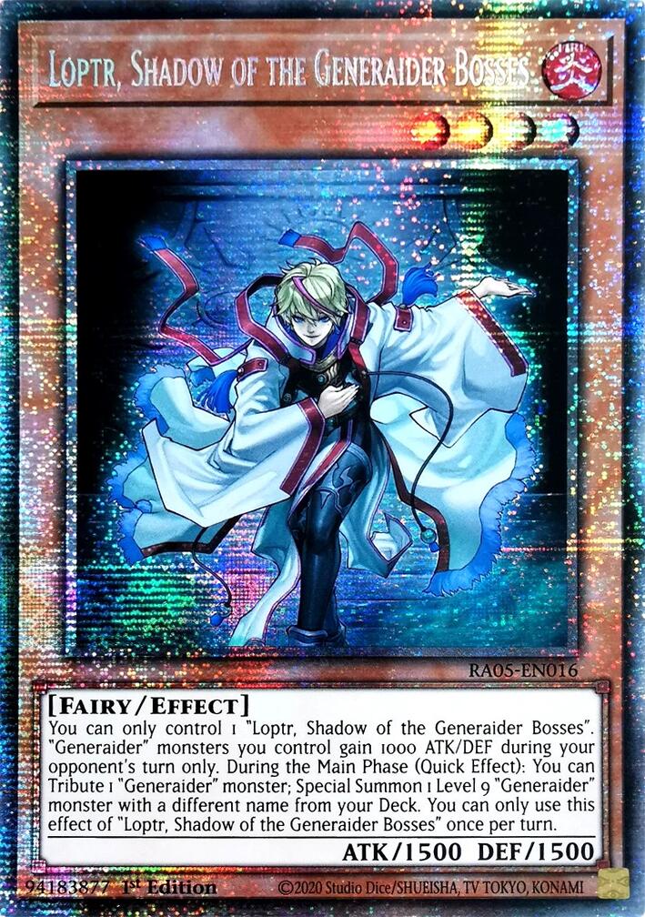 Loptr, Shadow of the Generaider Bosses (Starlight Rare) [RA05-EN016] Starlight Rare | Total Play