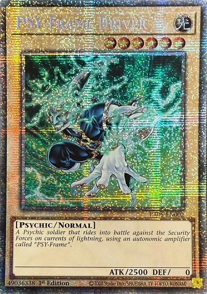 PSY-Frame Driver (Starlight Rare) [RA05-EN002] Starlight Rare | Total Play
